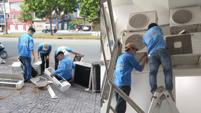 Thu Mua Máy Lạnh Cũ Nhà Bè Giá Cao, Uy Tín, Tận Nơi, Nhanh Chóng 2 Quy trình thu mua máy lạnh cũ tại Nhà Bè Nhanh chóng, uy tín