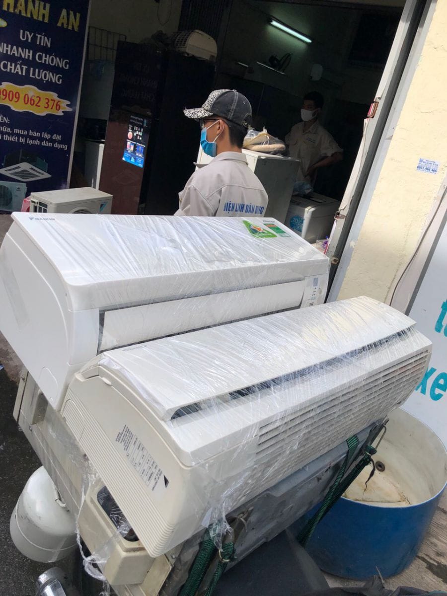 Thu Mua Máy Lạnh Cũ Quận 1 Giá Cao, Tận Nhà, nhanh chóng 3 thu mua may lanh cu quan binh thanh 3